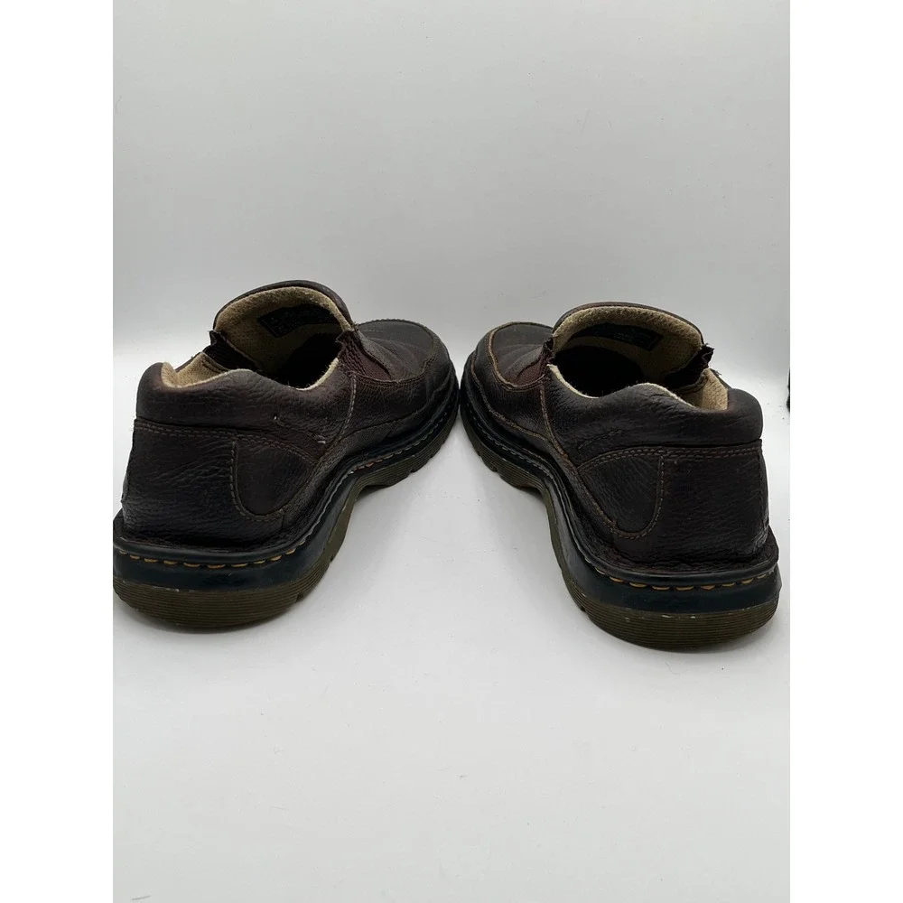 Dr. Martens 11198 Men Brown Leather Slip On Loafer Shoes Size US 10 EU‎ 43